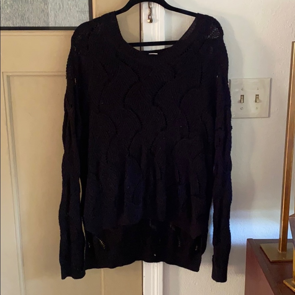 Black oversized sweater from Urban Outfitters